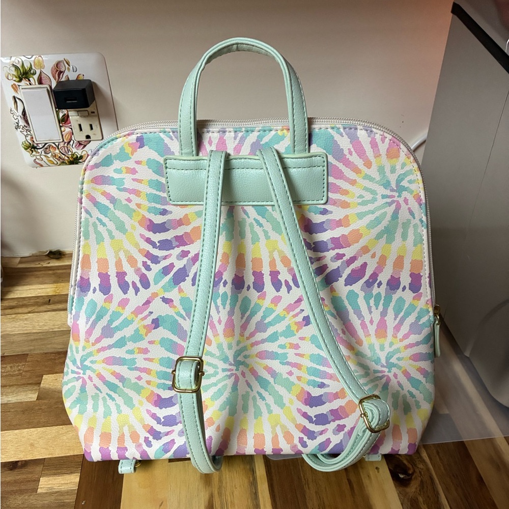 Travel Bag: Betsey Johnson Luv Backpack Tie Dye